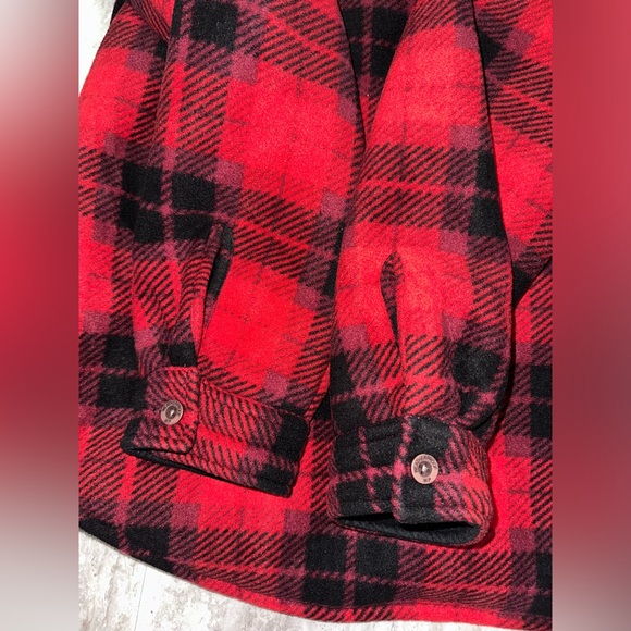 Weatherproof Men's Plaid Heavy Flannel Shirt Jacket - Picture 7 of 7